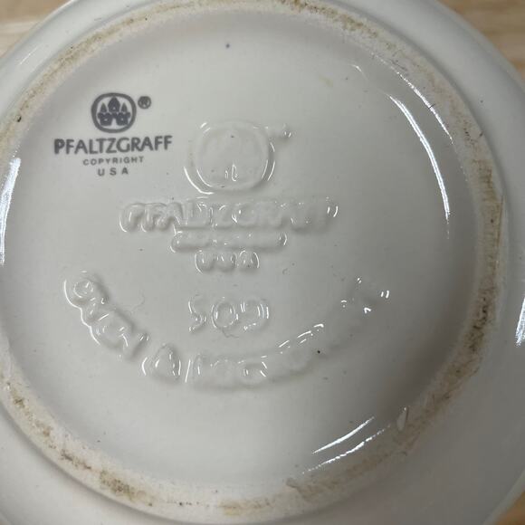 Pfaltzgraff Trousseau Small Canister Discontinued 1988-1996 Defect With Lid GUC - Picture 9 of 9